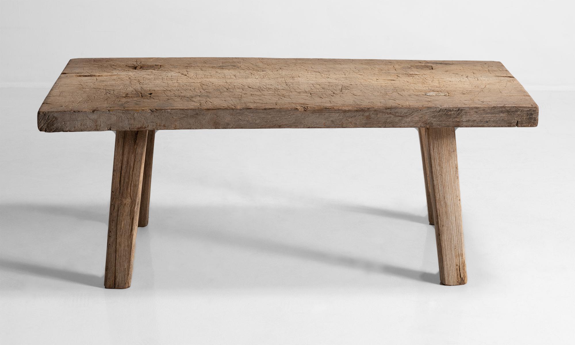 English Primitive Bench / Coffee Table