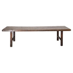 Primitiver XXL-Esstisch aus der Normandie im frühen 19. Jahrhundert