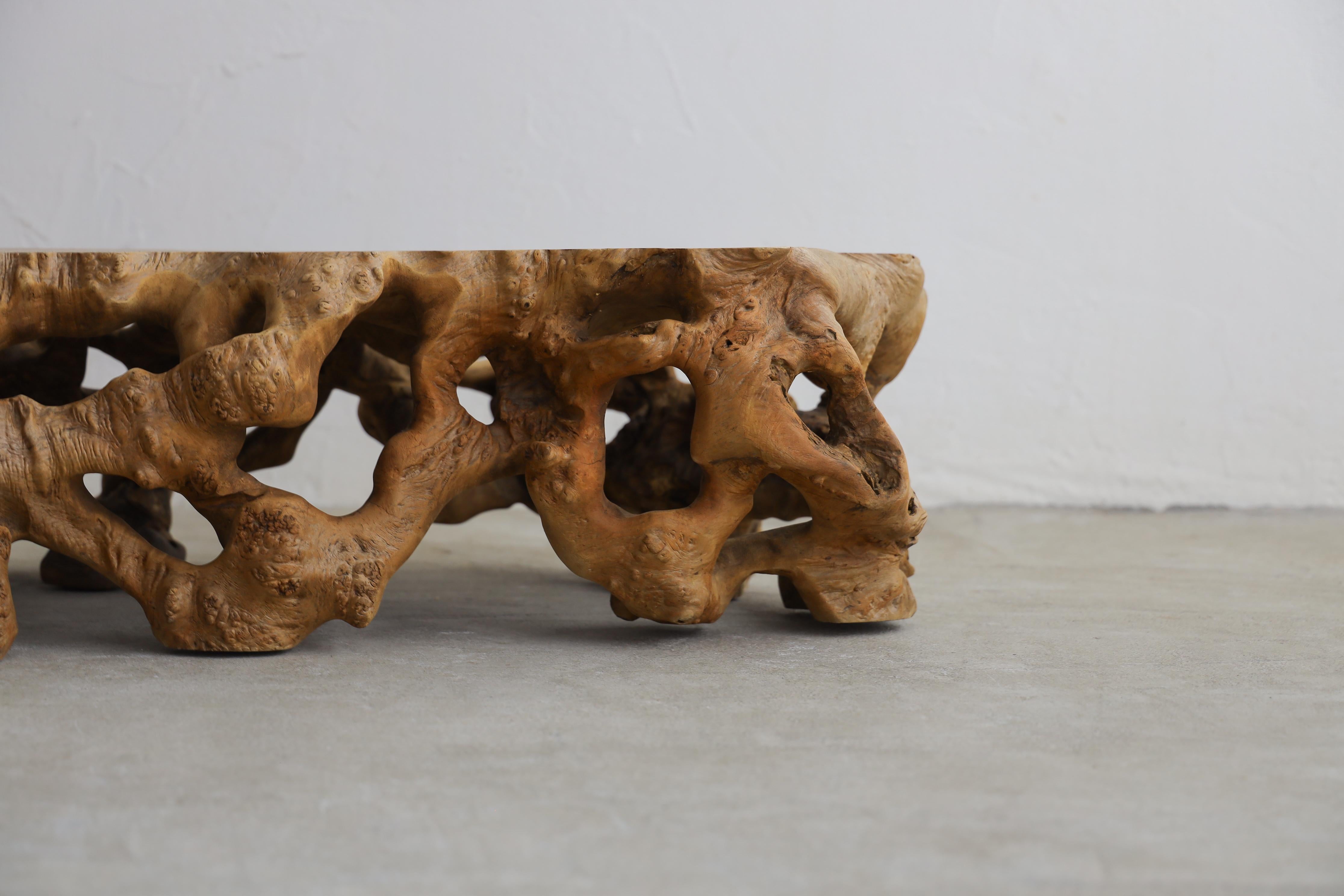 Rustic Low Table, Coffee table, Japanese Antique 4