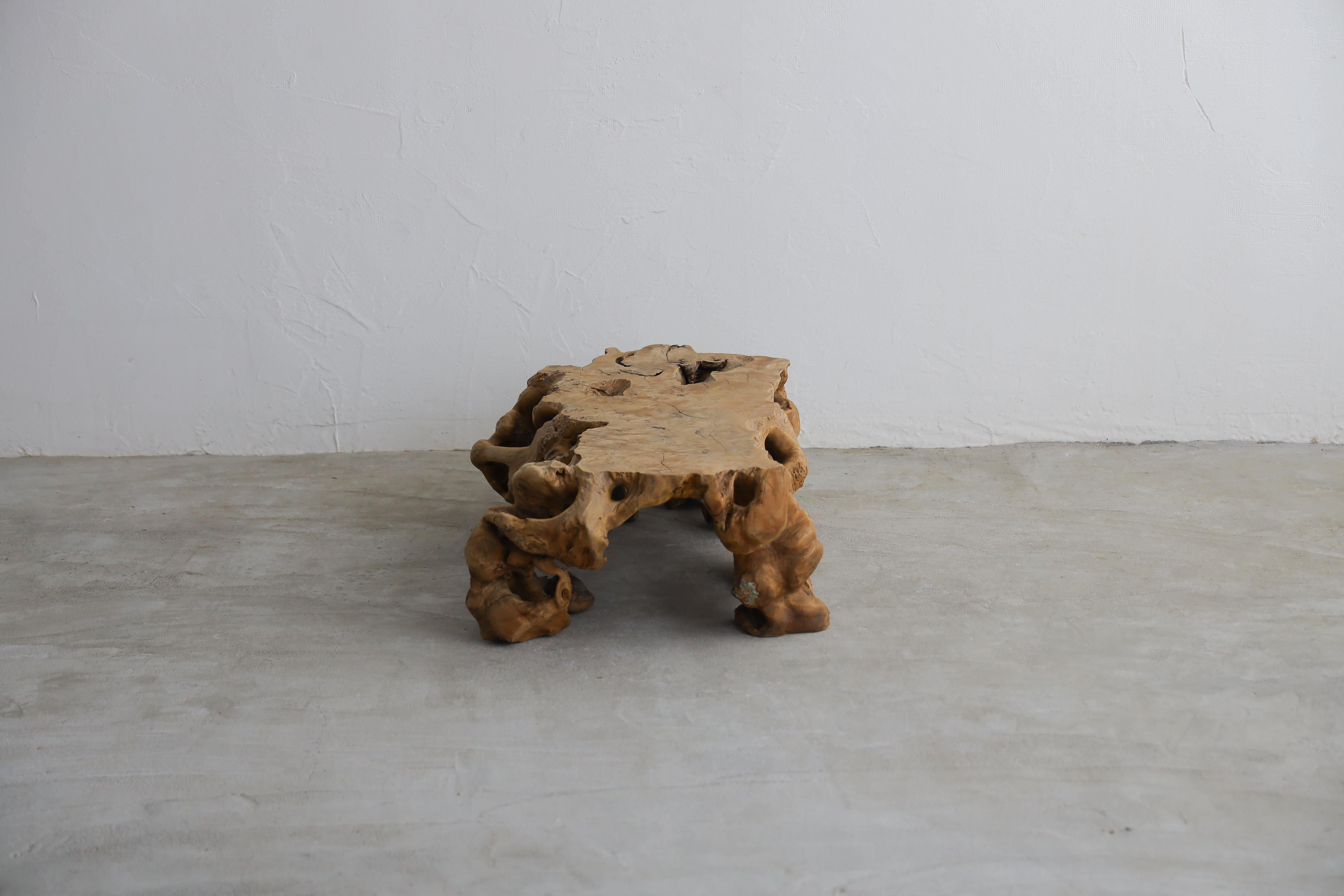 Rustic Low Table, Coffee table, Japanese Antique 6