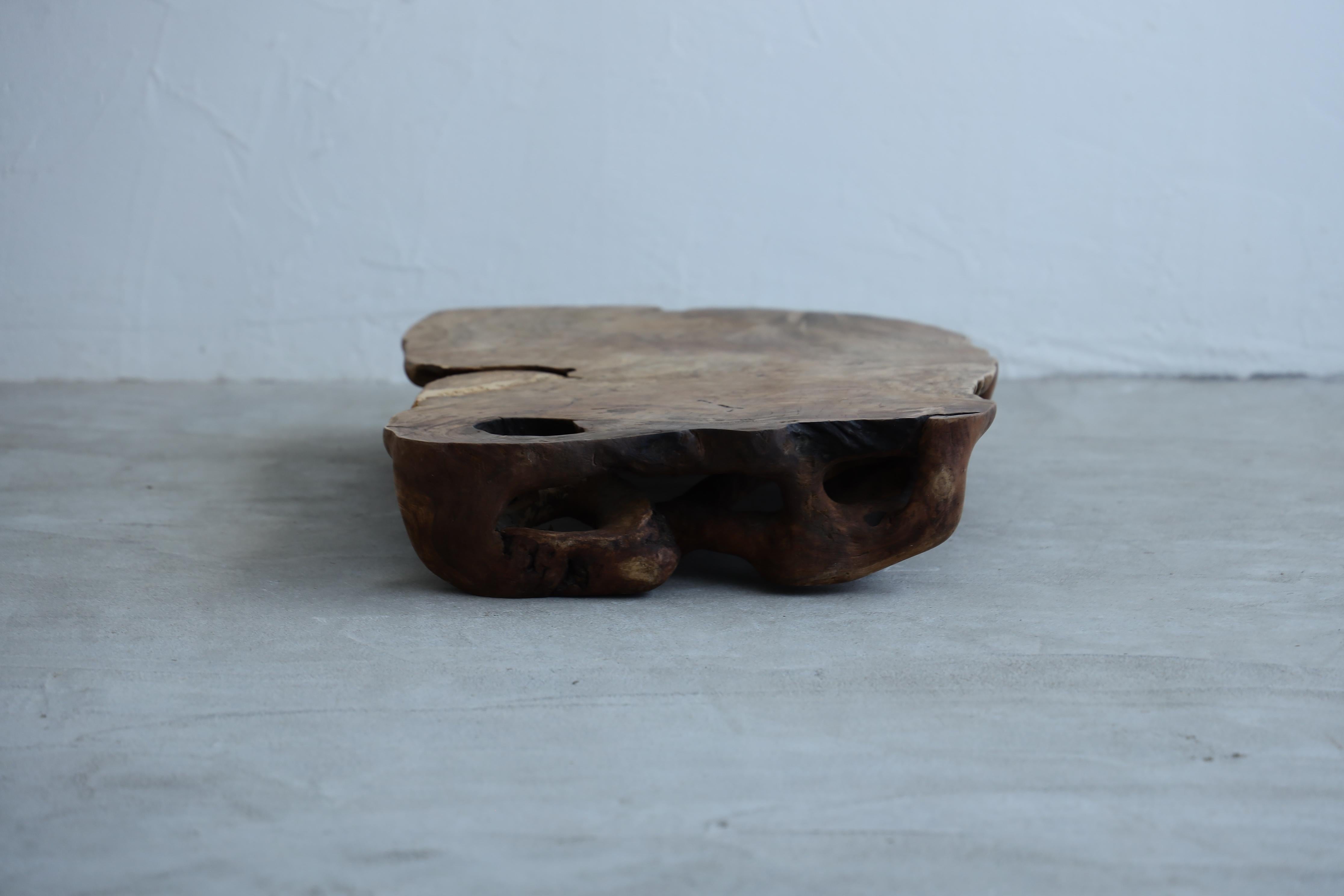 Primitives Low Table, Coffee table, Japanese Antique In Good Condition In Katori-Shi, 12