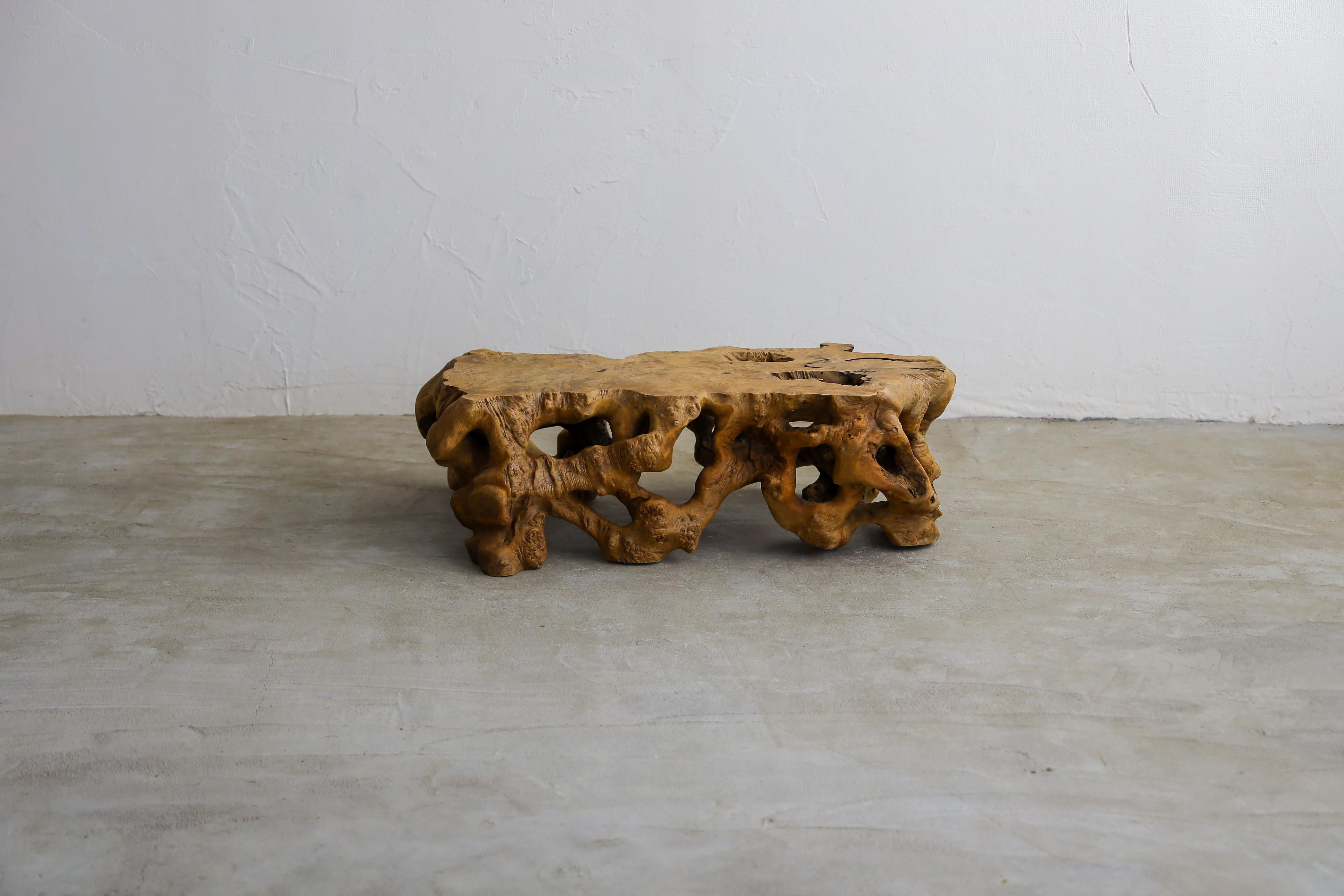 Rustic Low Table, Coffee table, Japanese Antique 2