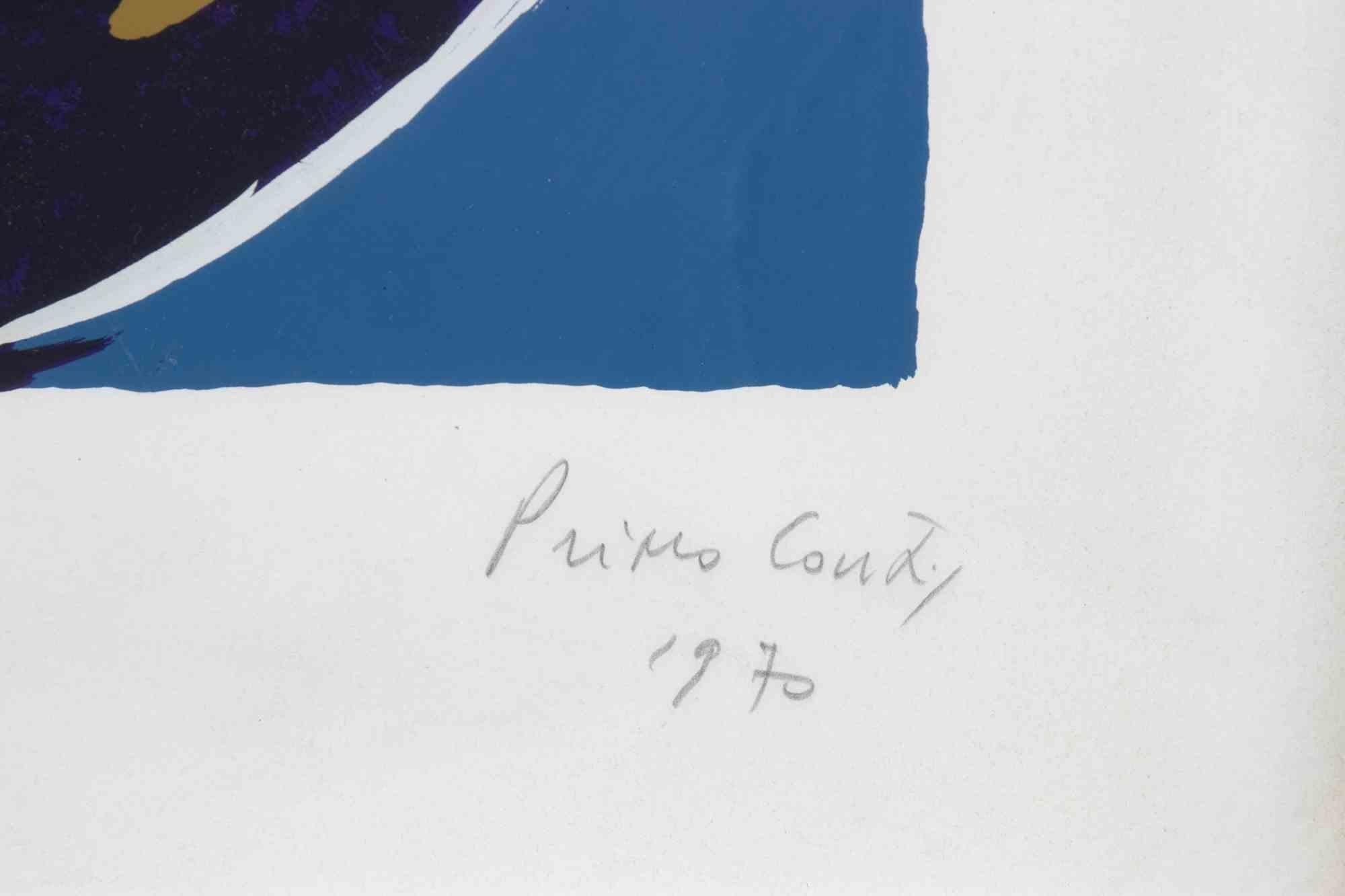 Untitled - Lithograph by Primo Conti - 1970 For Sale 2
