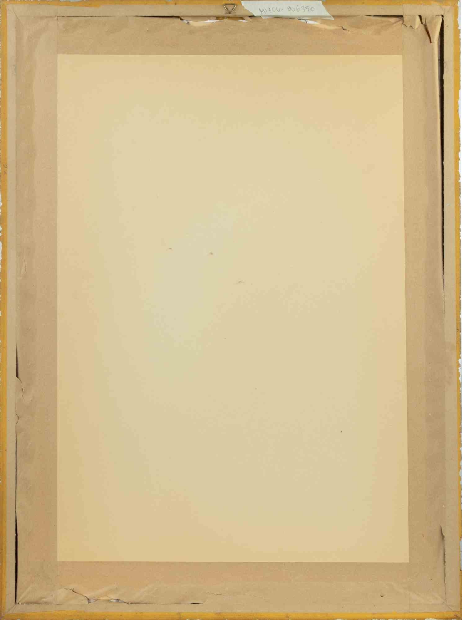 Untitled - Lithograph by Primo Conti - 1970 For Sale 3