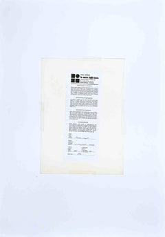 Untitled - Original Lithograph by Primo Conti - 1971