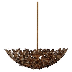 Primrose Garden Floral Dish Light in Tobacco