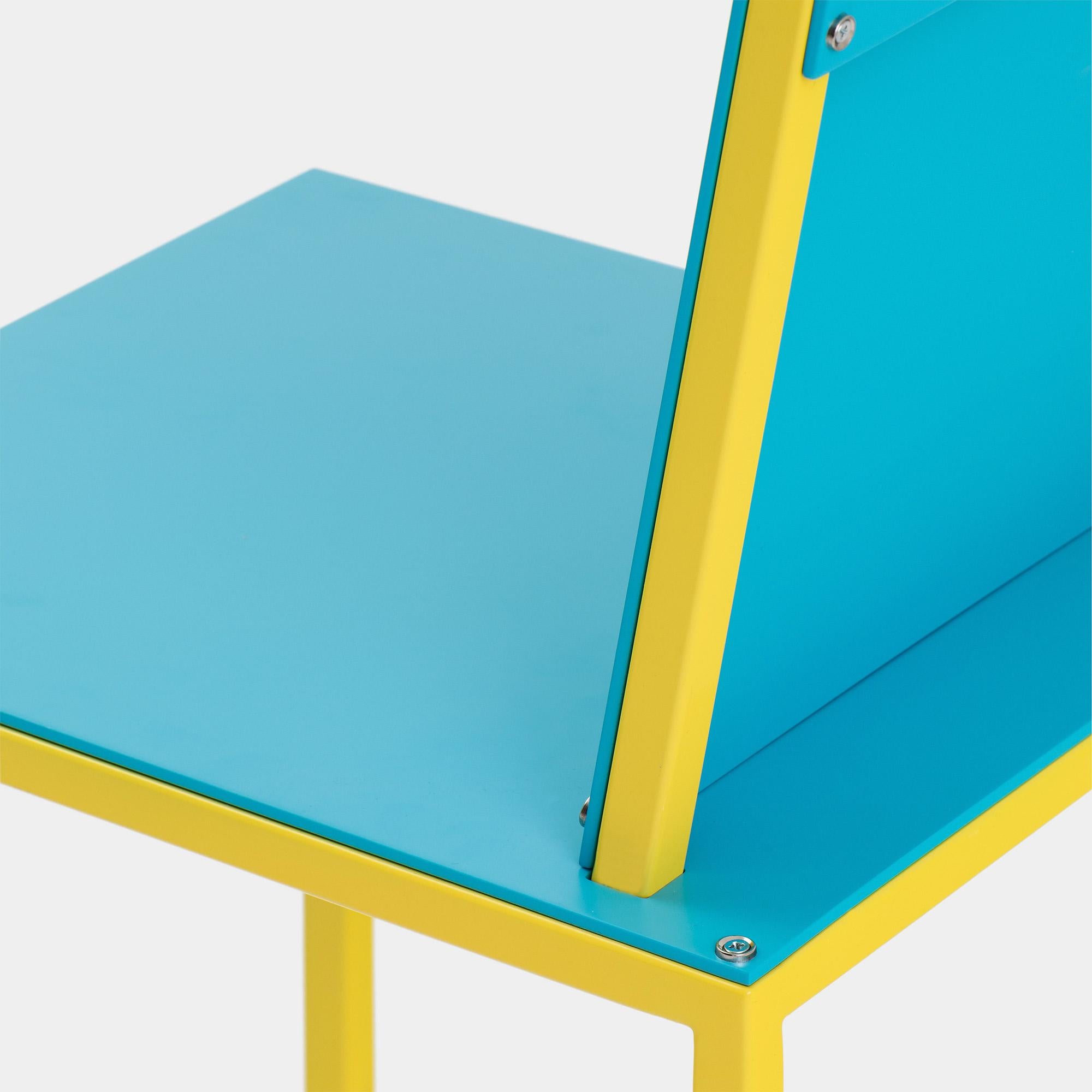 Primula-Stuhl von George J. Sowden von Post Design Collection/Memphis im Zustand „Neu“ im Angebot in La Morra, Cuneo