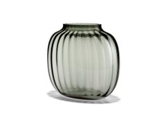 Primula Oval Vase Smoke