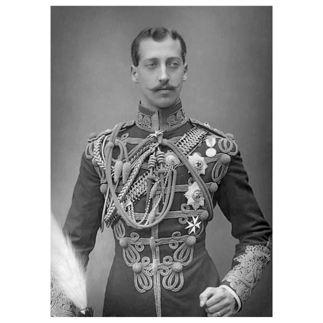 Authentique brin de cheveux ancien du prince Albert Victor, 19ème siècle en vente