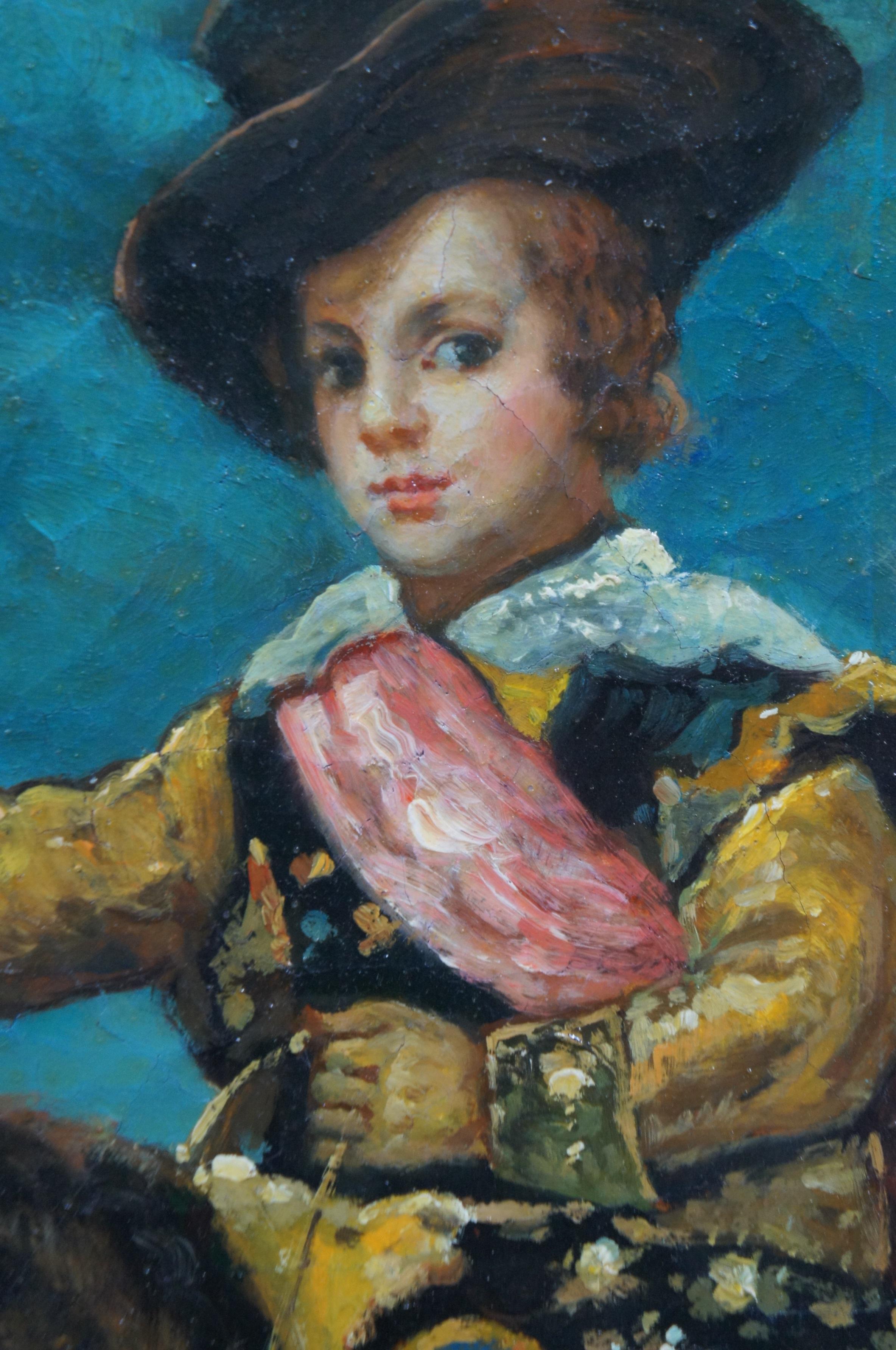 Prince Baltasar Carlos Reitpferd Ölgemälde nach Diego Velazquez 31