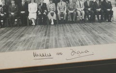 Prince Charles and Princess Diana Genuine Signed HMS Britannia Photo