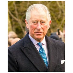 Prince Charles Authentic Strand of Hair, 20th Century