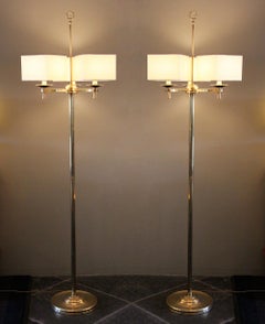 Lampadaires Art Déco de l'Hôtel Prince de Galles Paris, vers 1940