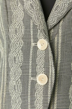 Combinaison-jupe Prince de Galles avec motif en feutre Christian Dior Boutique