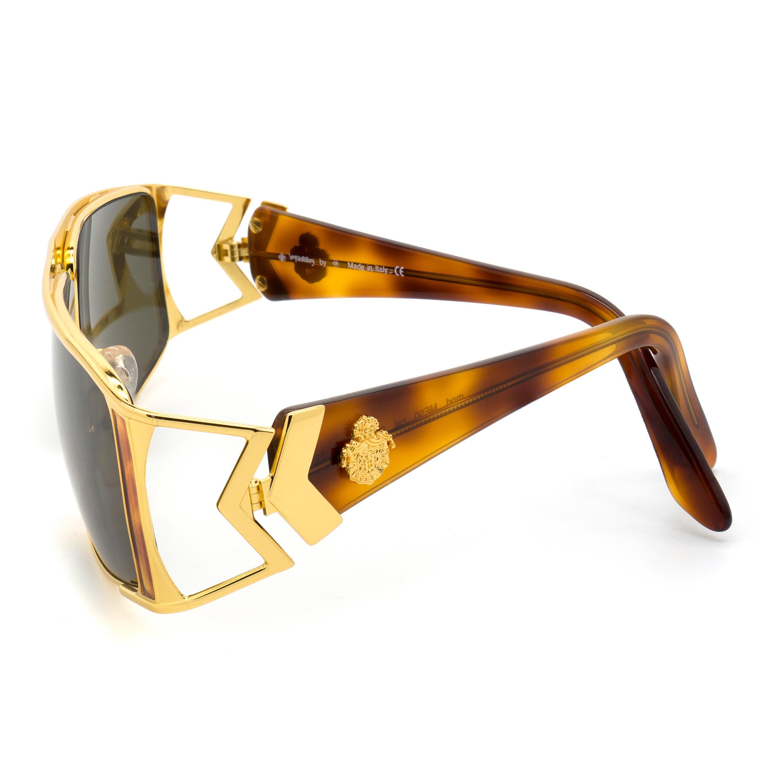 Prince Egon von Furstenberg sunglasses, 1980s In New Condition For Sale In Santa Clarita, CA