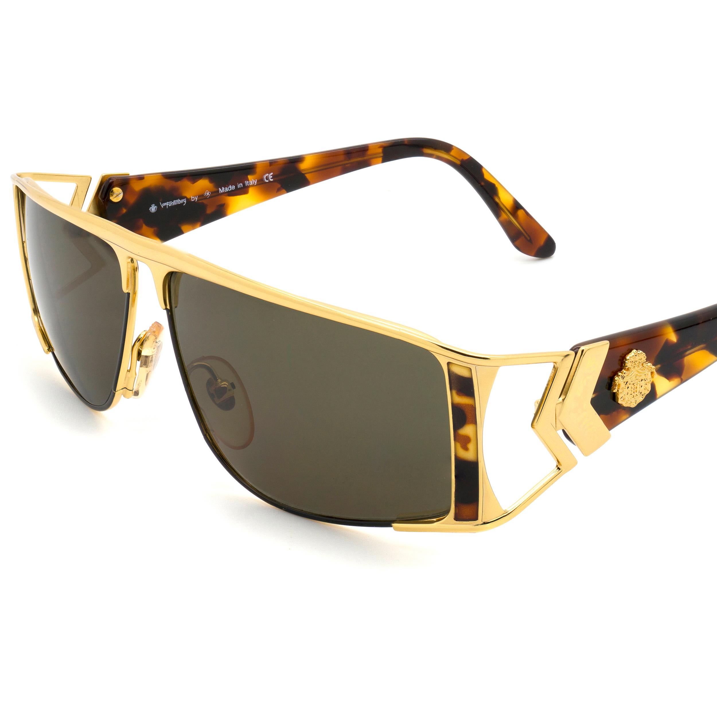 Occhiali da sole Prince Egon von Furstenberg, anni '80 In condizioni Nuovo in vendita a Valencia, CA