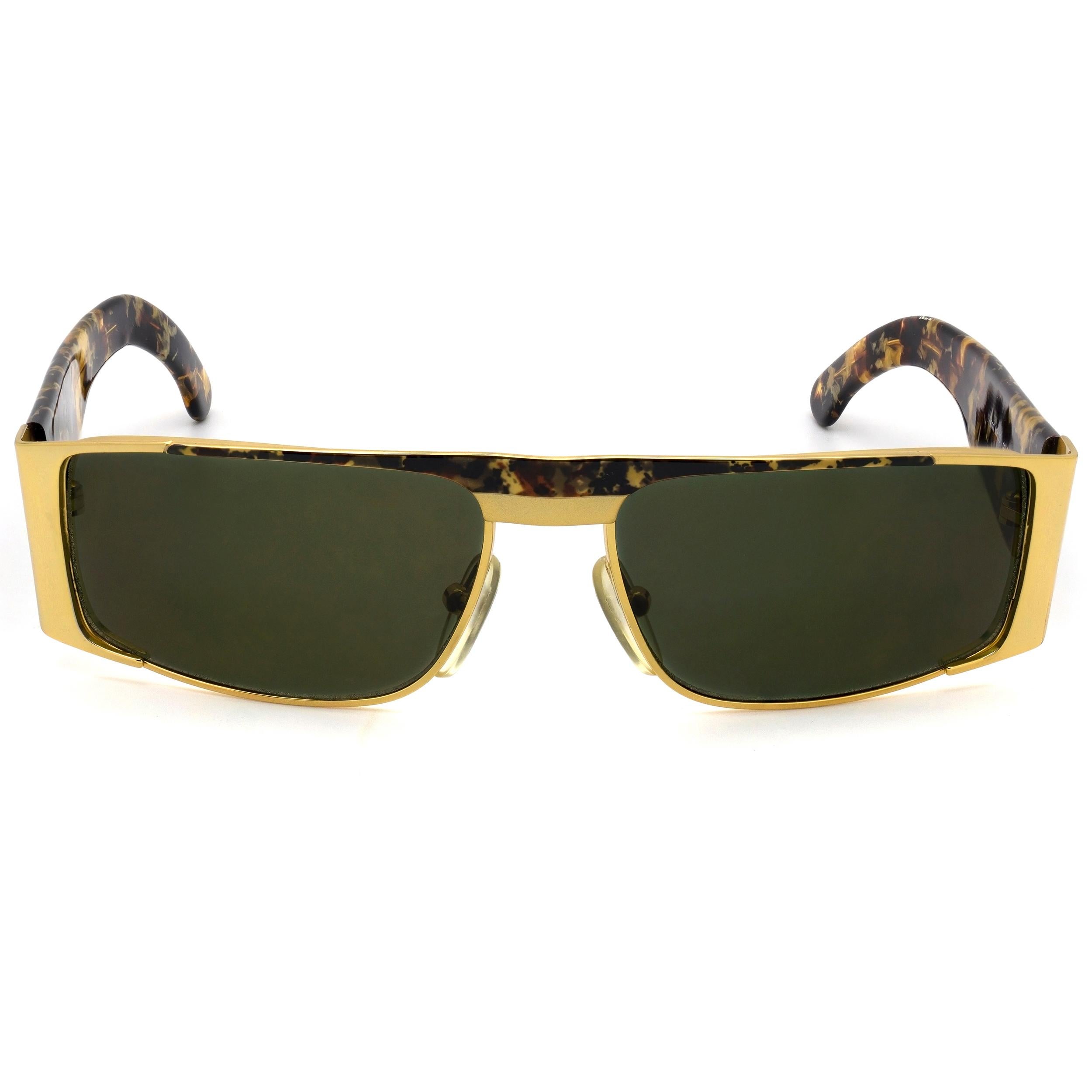 Prince Egon von Furstenberg vintage sunglasses

Before Diane, there was Egon. Egon was a prince from Switzerland and he married Diane and thus made Diane Von Furstenburg a princess. An acclaimed fashion designer, he was a contemporary of Gianni