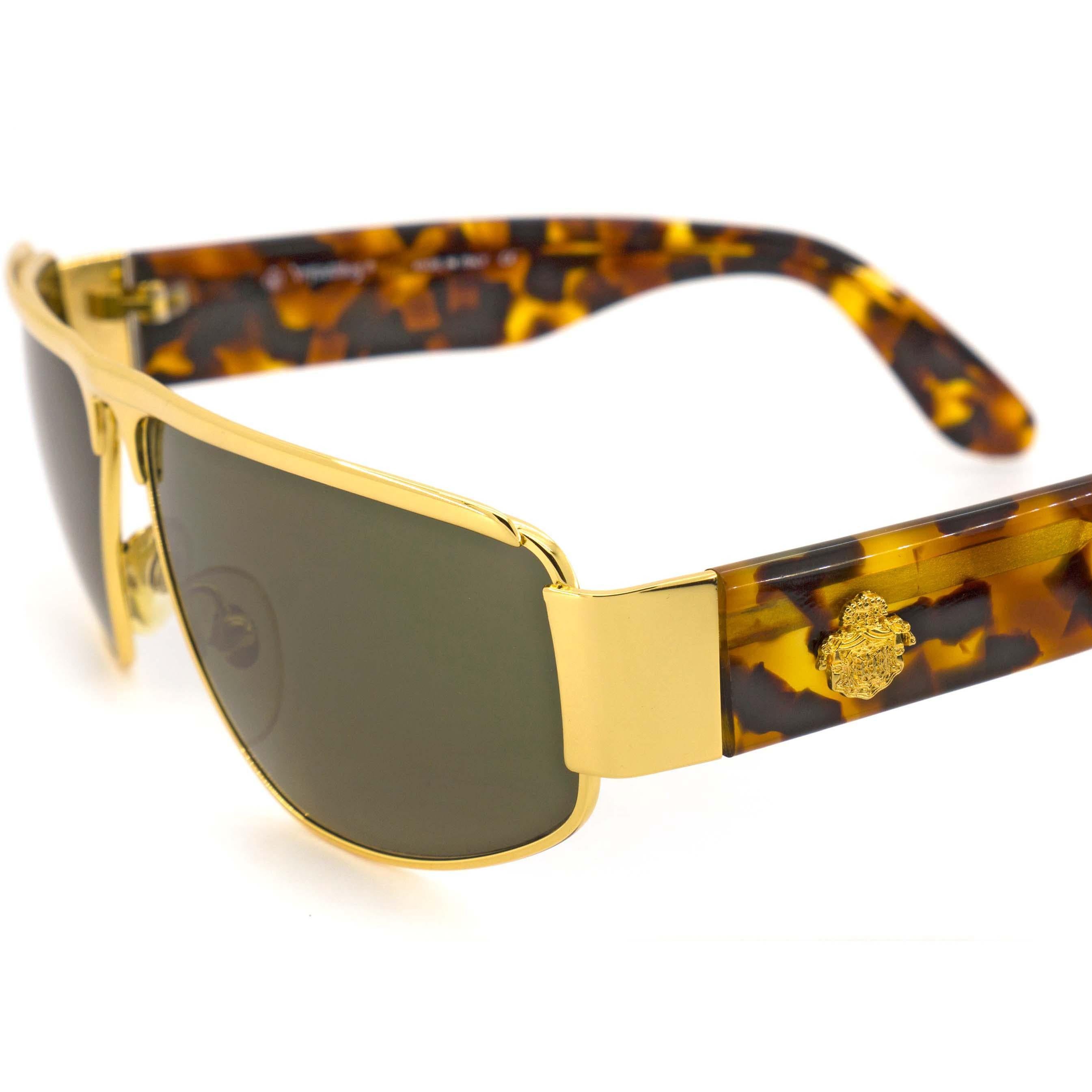 Prince Egon von Furstenberg vintage sunglasses 80s In New Condition For Sale In Santa Clarita, CA