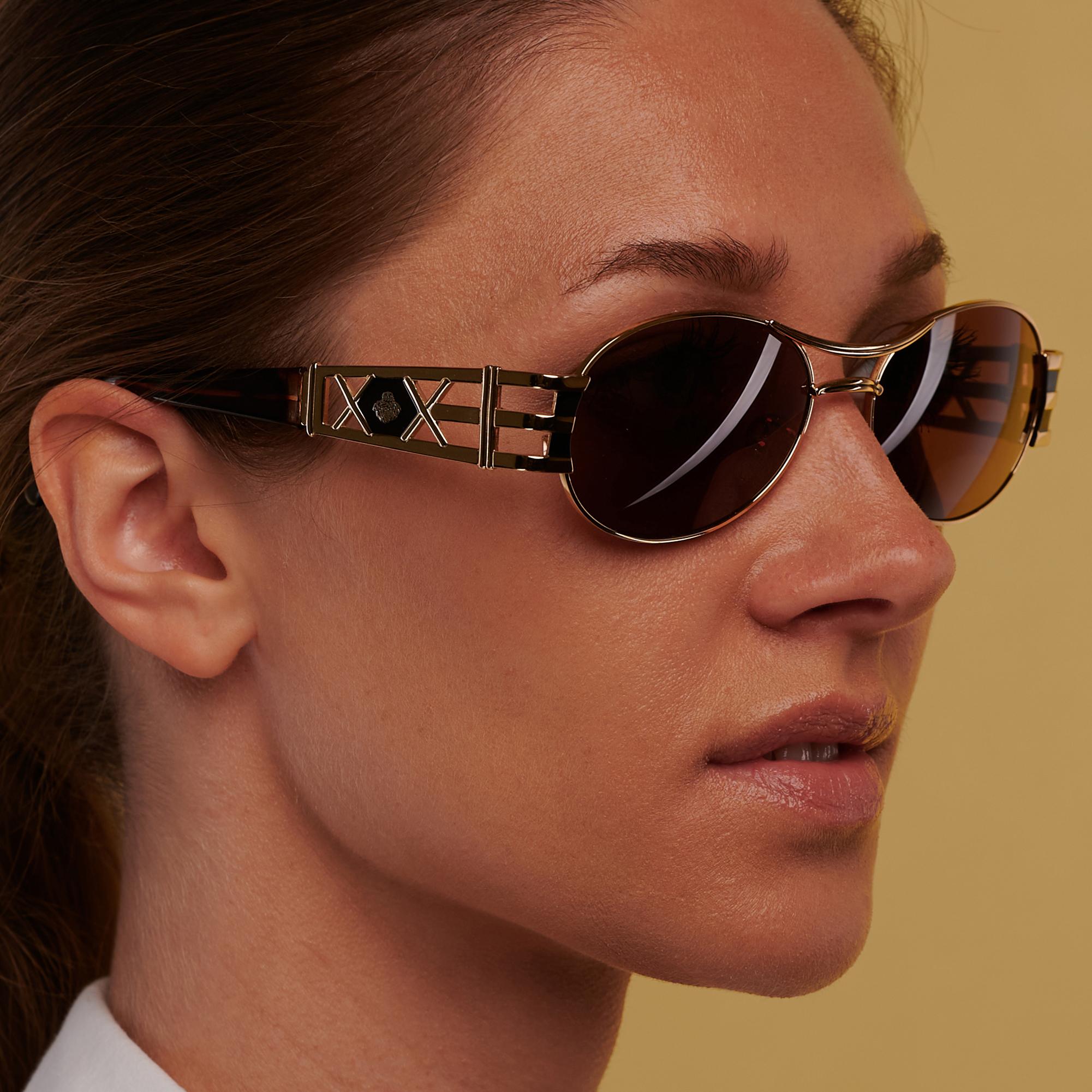 Women's or Men's Prince Egon von Furstenberg vintage sunglasses 80s For Sale