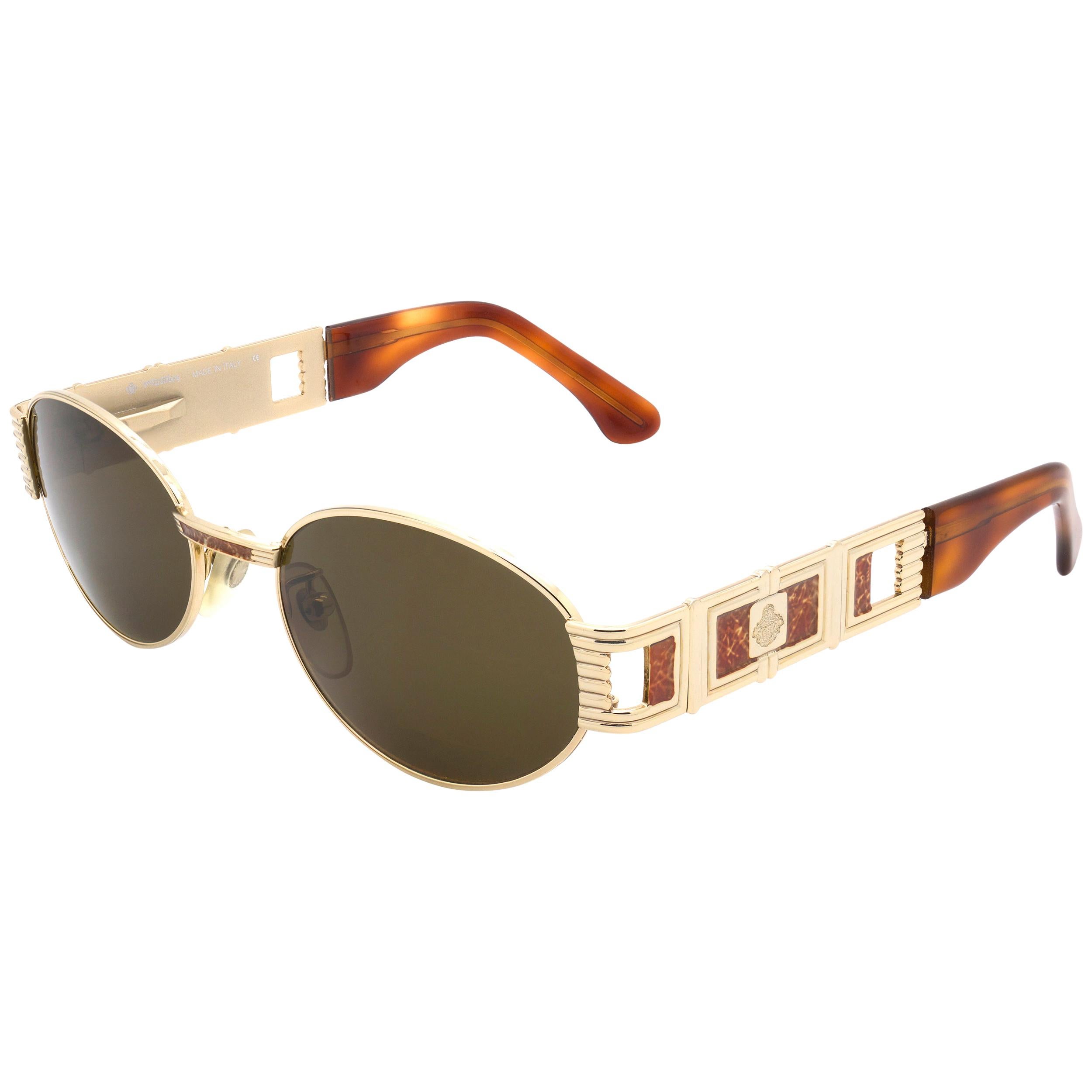 Occhiali da sole vintage anni '80 Prince Egon von Furstenberg