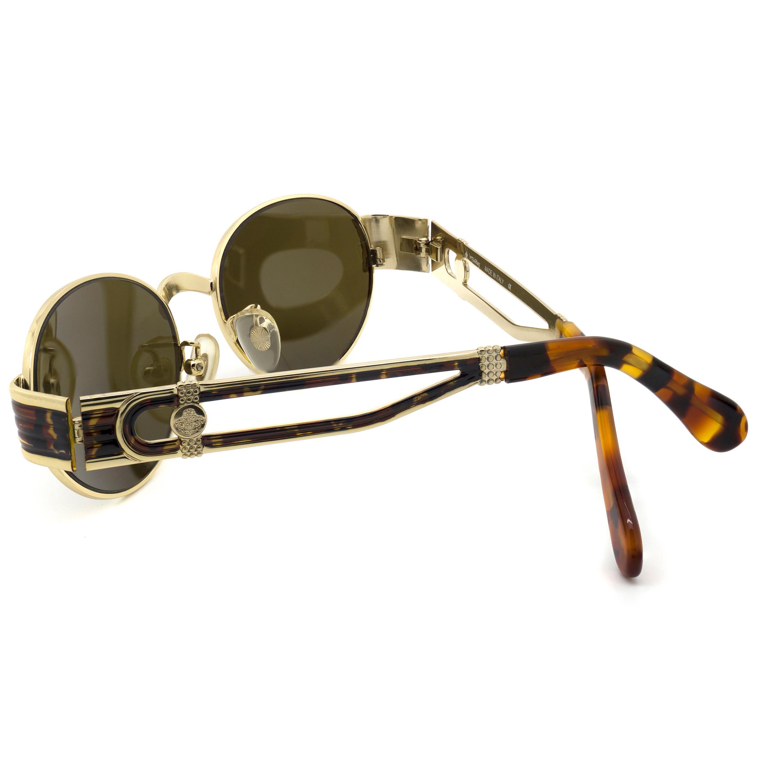 Prince Egon von Furstenberg vintage Sonnenbrille, Italien 80er Jahre im Zustand „Neu“ im Angebot in Santa Clarita, CA