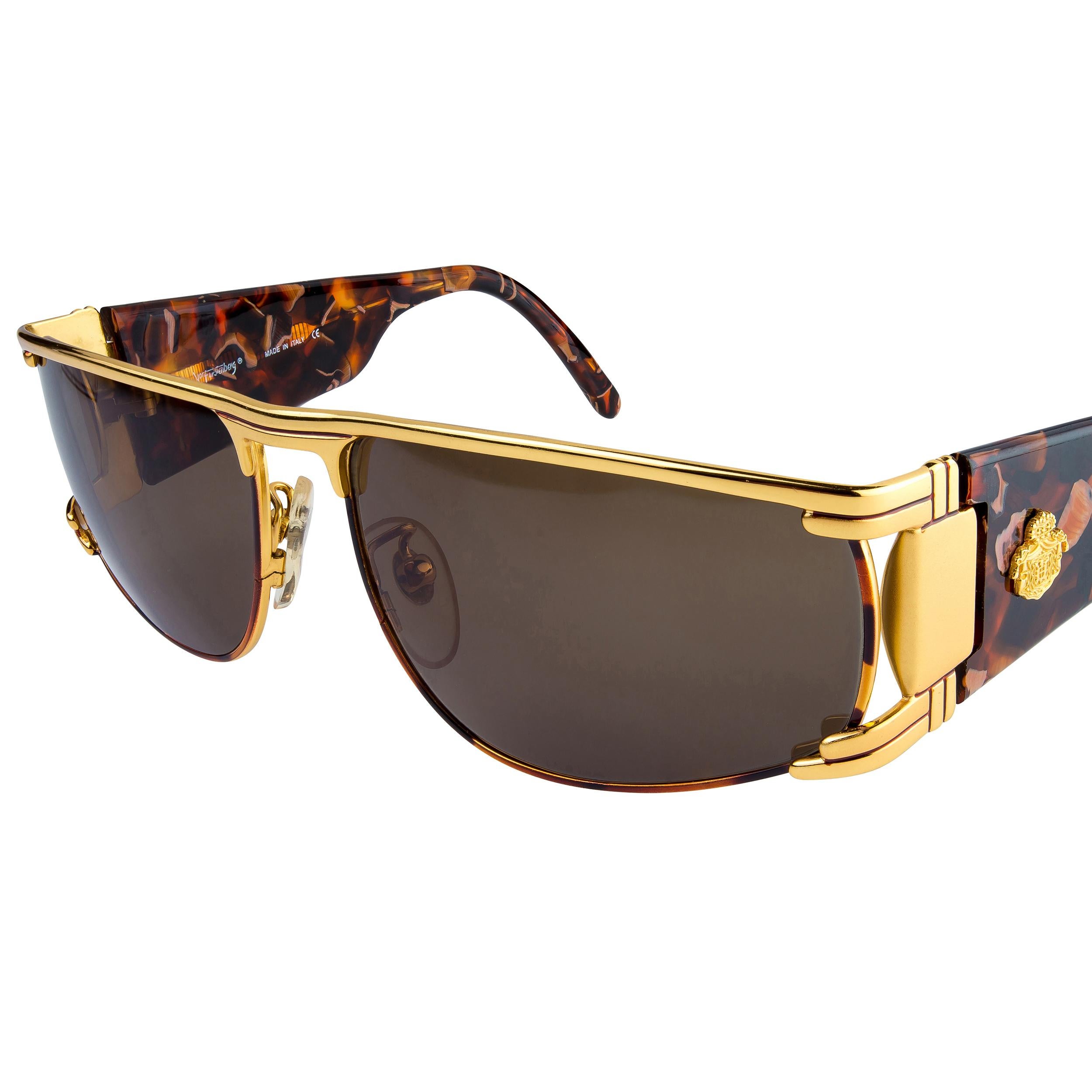 Lunettes de soleil vintage Prince Von Furstenberg, Italie 1980 Neuf - En vente à Santa Clarita, CA