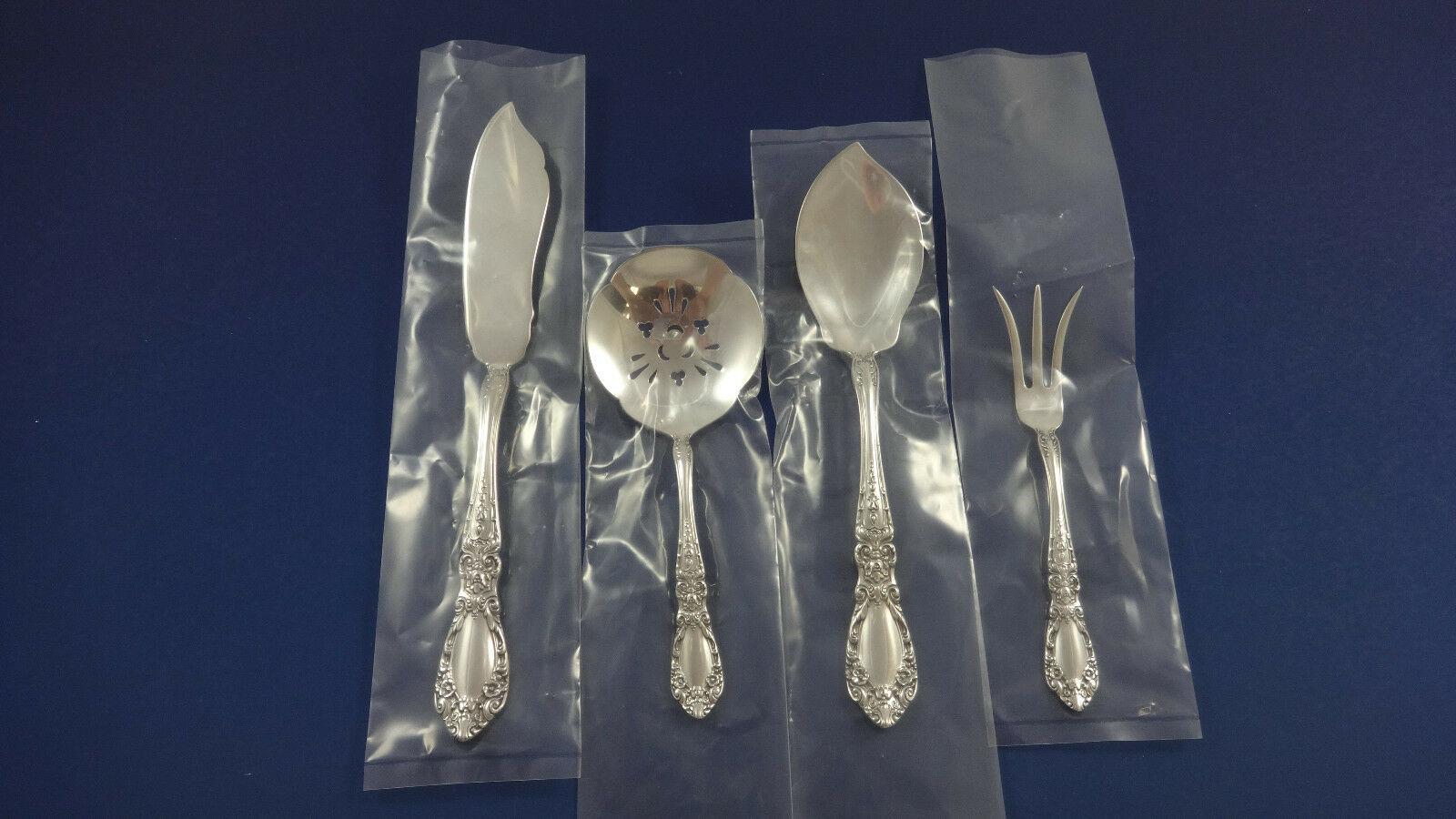 Prince Eugene by Alvin Sterling Silver Flatware Set for 8 Service 59 Pieces For Sale 5