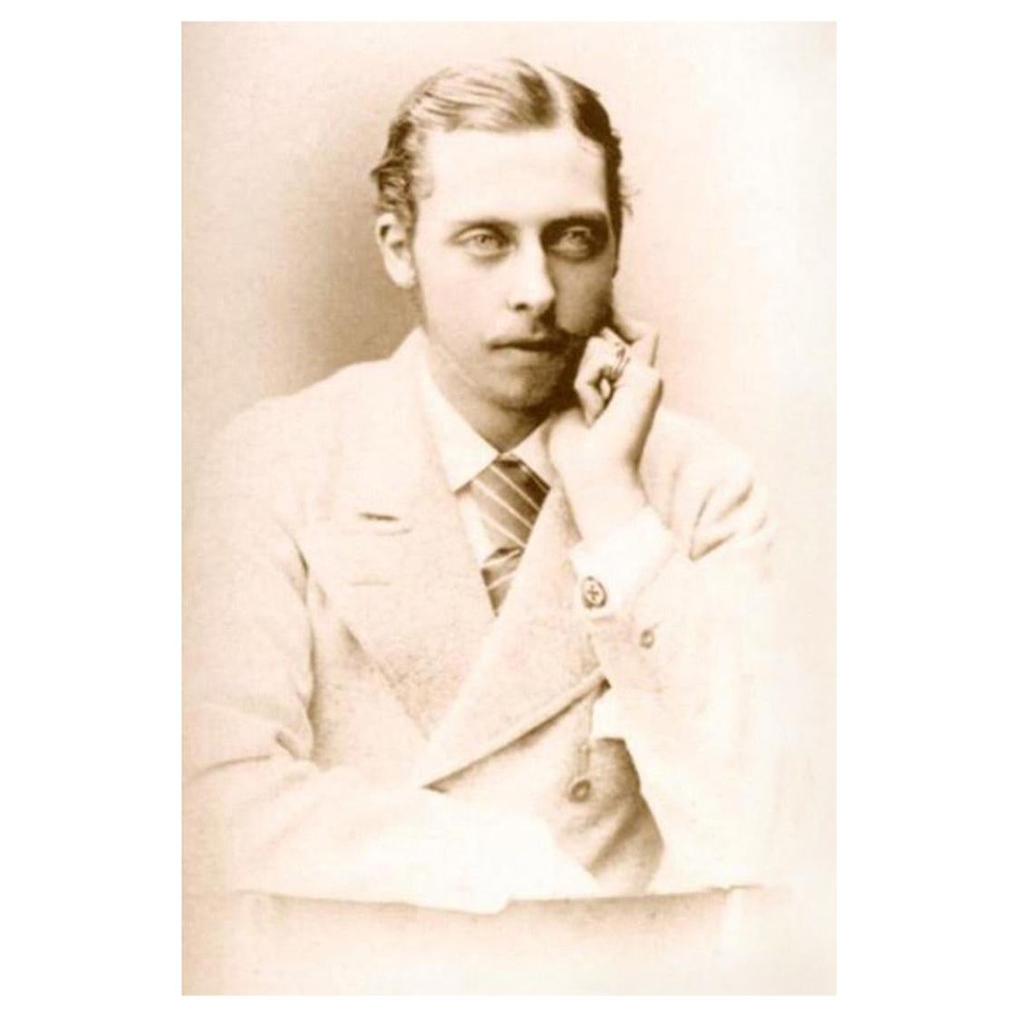Prinz Leopold authentisches viktorianisches Haarstrang