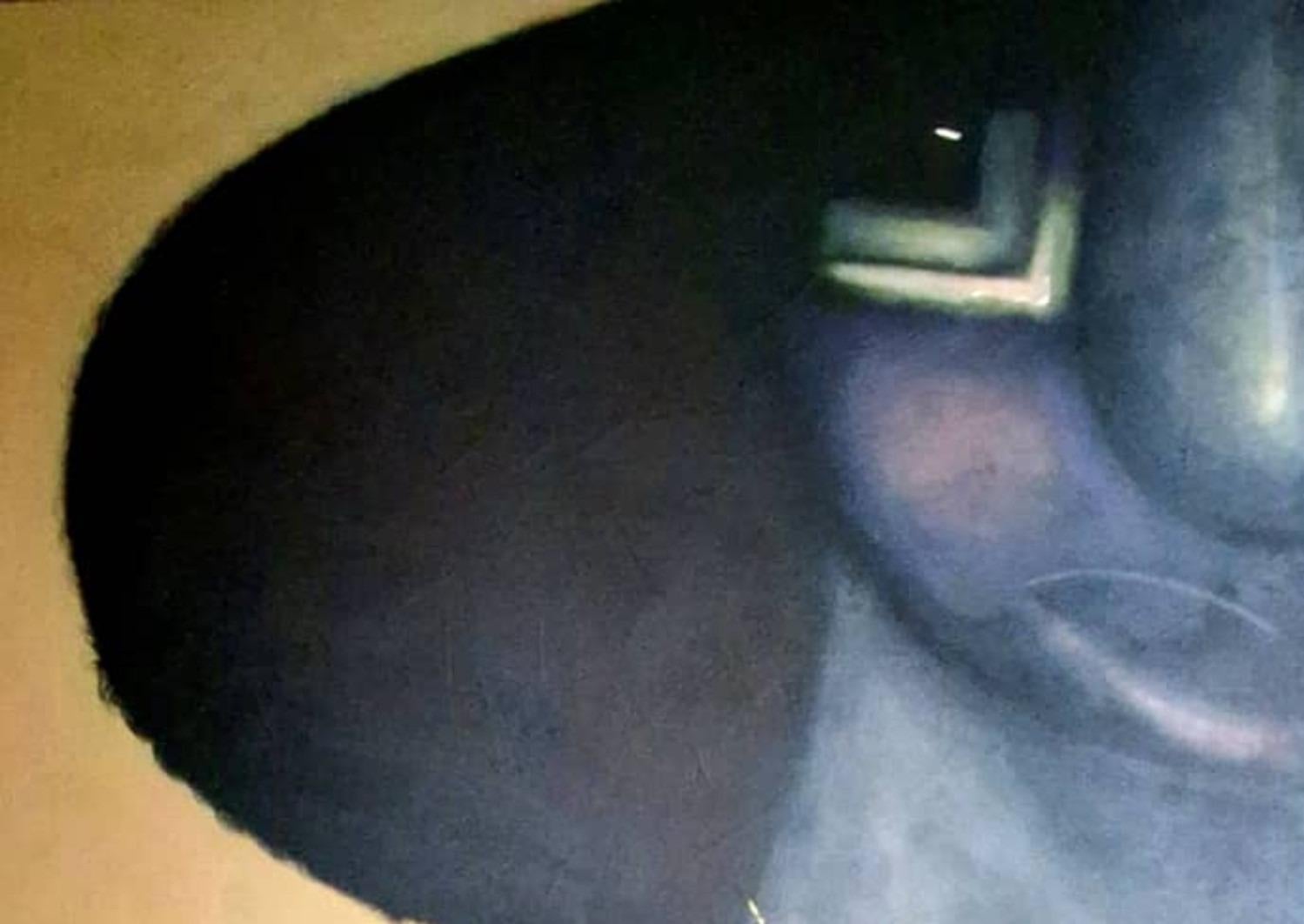 Sans titre 2 - 21e siècle, Contemporain, Figuratif, Néo-expressionnisme, Afrique - Painting de Prince Obasi