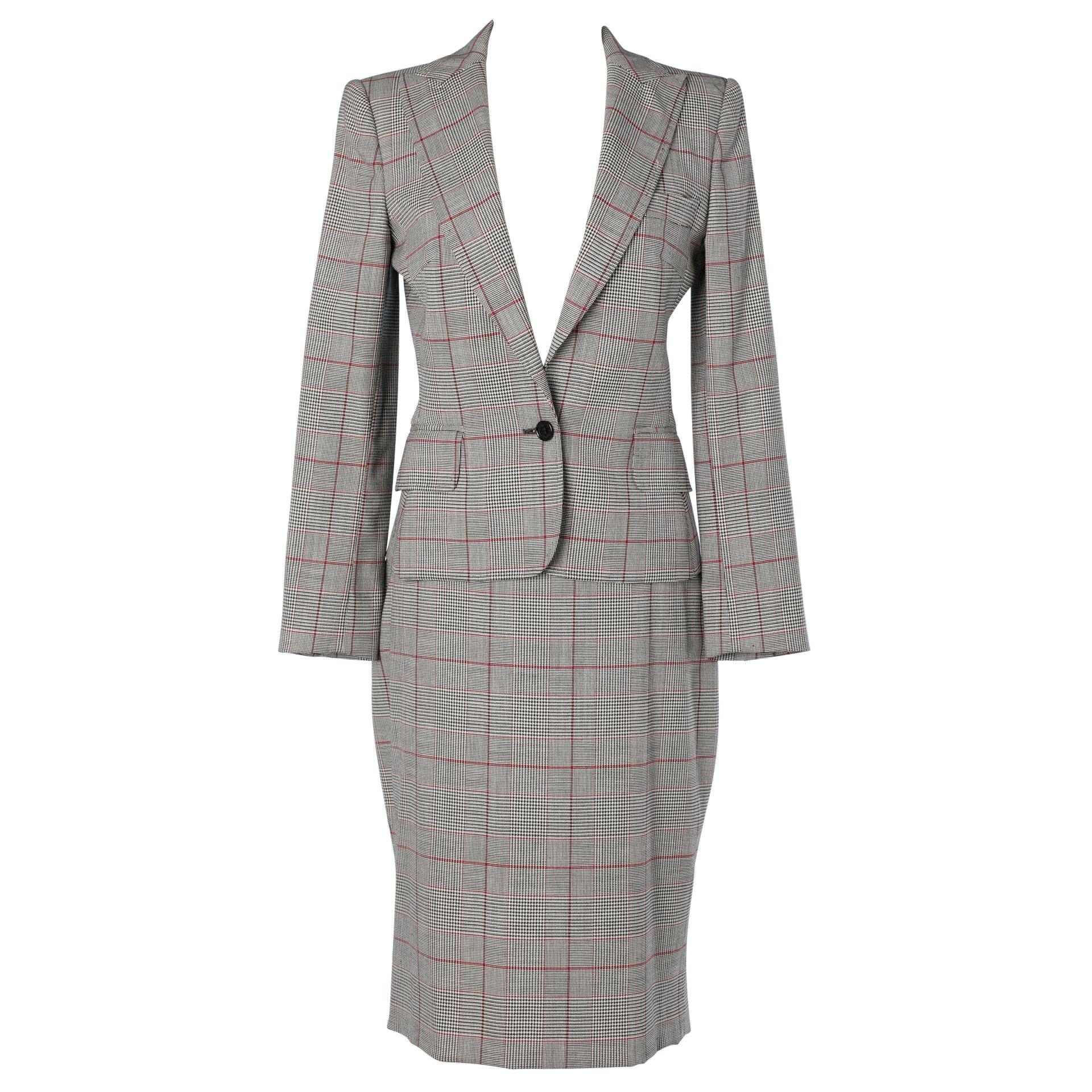 Prince of Wales pattern Skirt Suit Dolce & Gabbana 
