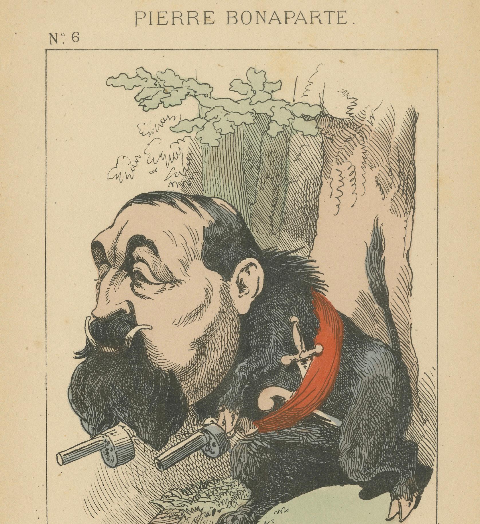 Late 19th Century Prince Pierre Bonaparte - The Wild Boar (Savagery - Brutality), 1870 For Sale