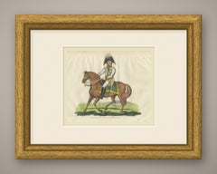 Prince Schwarzenberg on a Chestnut Horse Before a Tented Camp, 1815