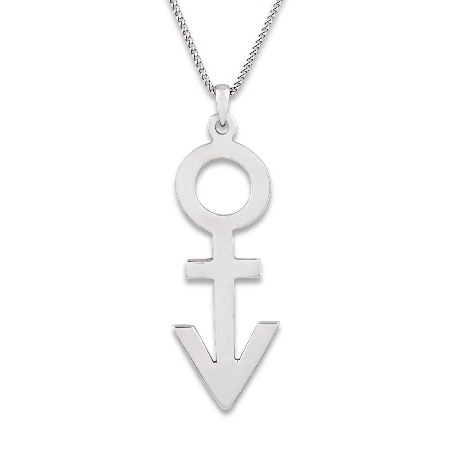 prince symbol necklace