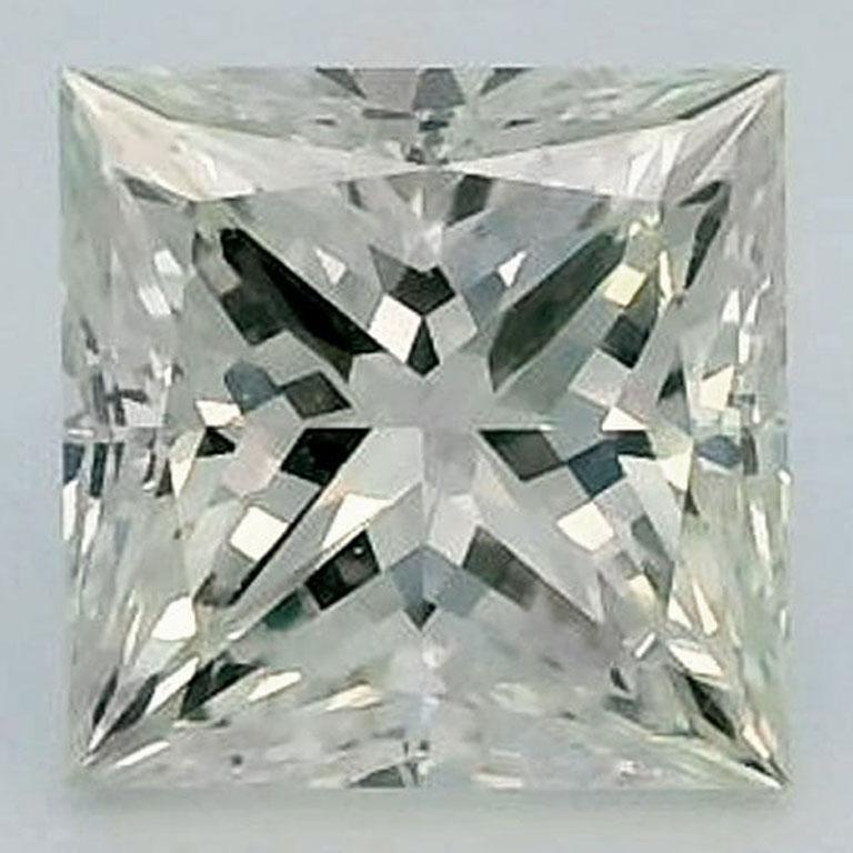 Elevate your jewelry creation with this stunning Princess 1 Carat Certified Loose Diamond. With a premium M color grade, this diamond offers a subtle, near-colorless warmth that pairs beautifully with a variety of metals and settings. The VS1