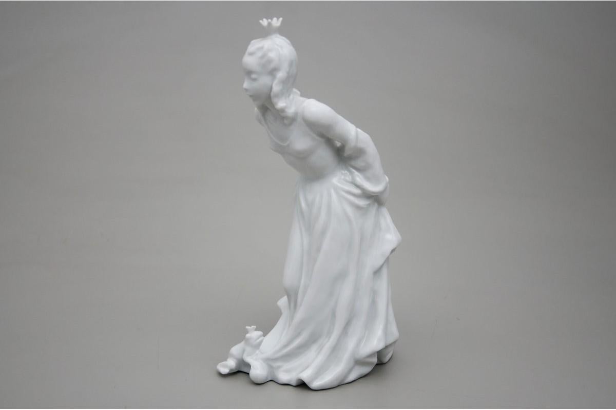 Princess and Frog Porcelain Figurine, Rosenthal, Germany In Good Condition In Chorzów, PL