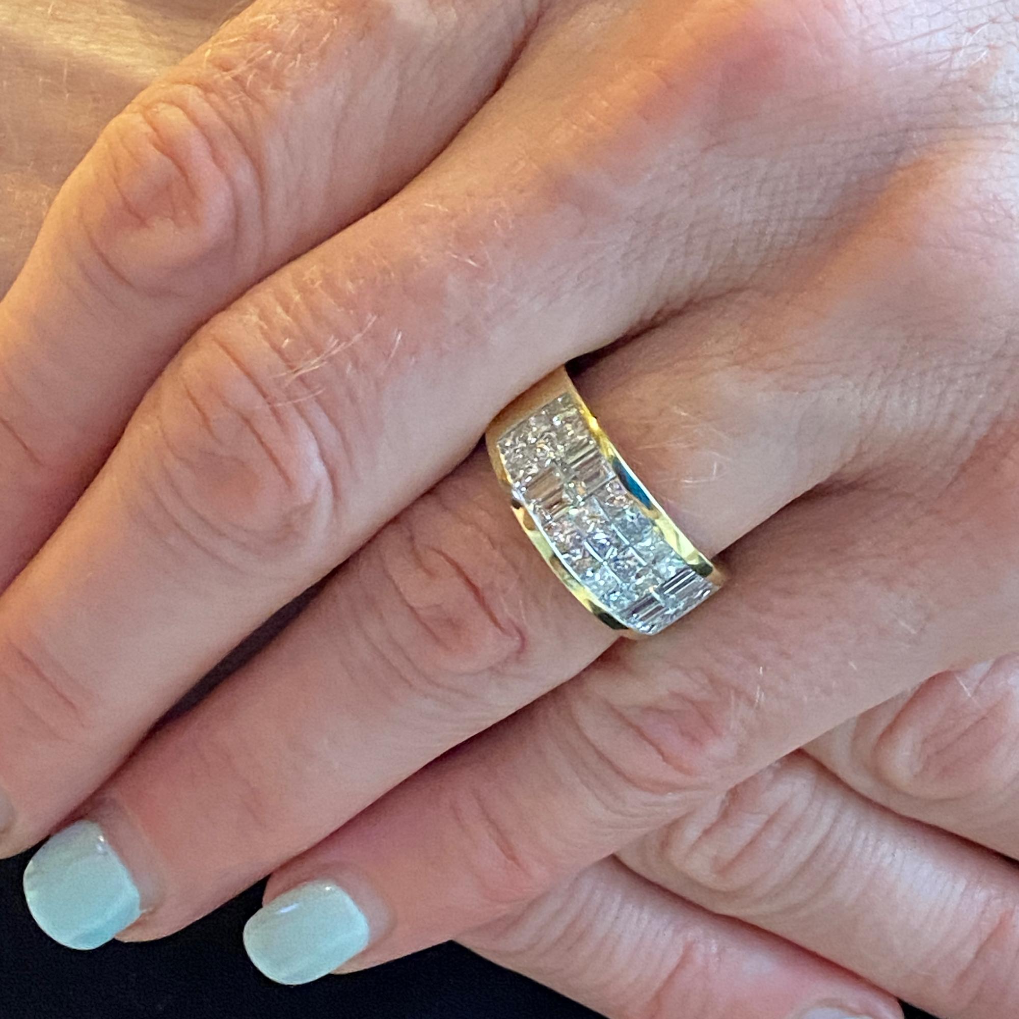 diamond ring band wedding anniversary