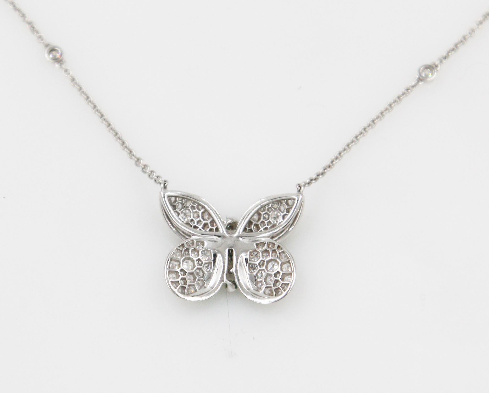 graff butterfly necklace