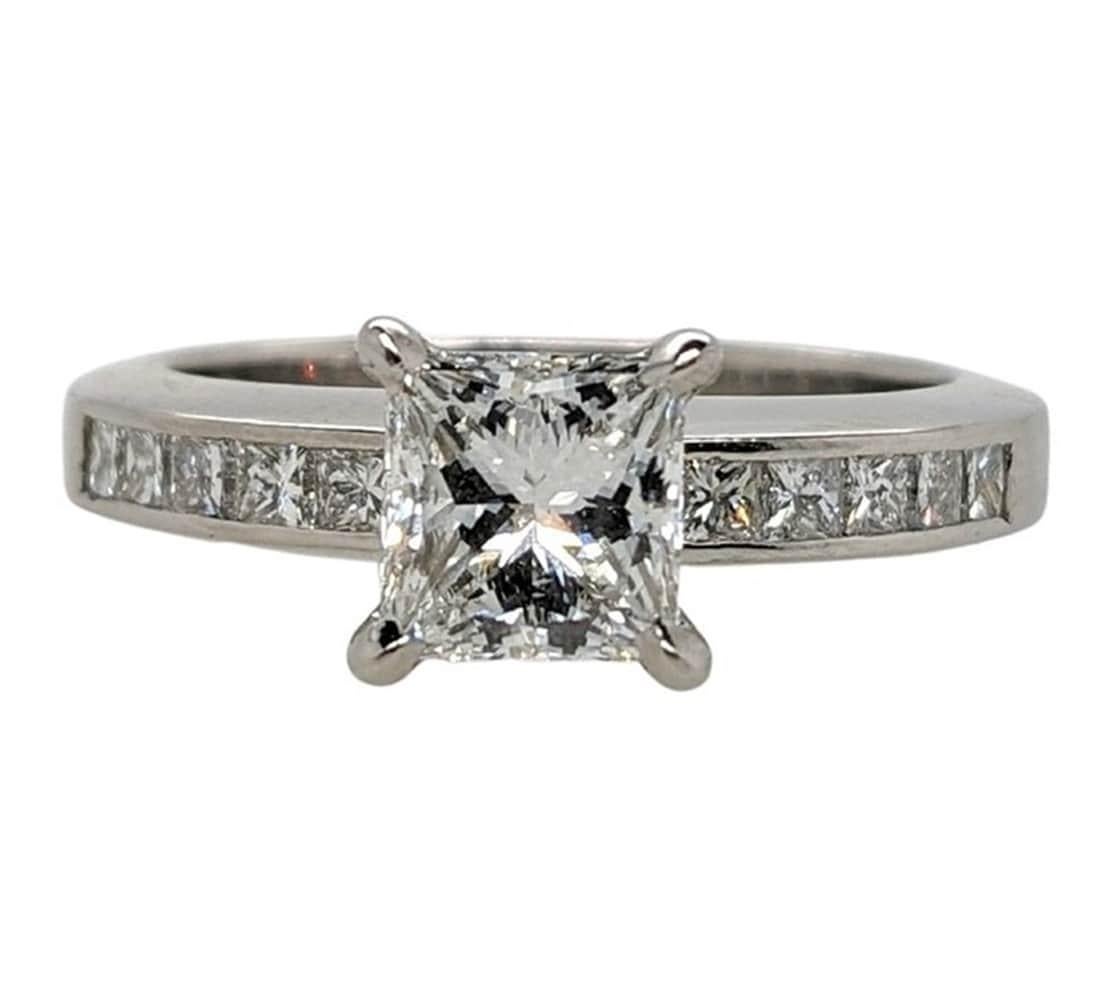 Princess Cut Canturi Diamond Ring 1.32ct at 1stDibs canturi ring