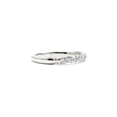 Princess Cut Diamond Band in Platinum
