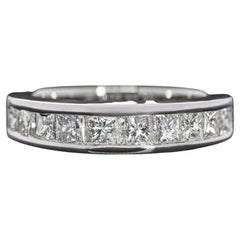 Princess Cut Diamond Band Ring