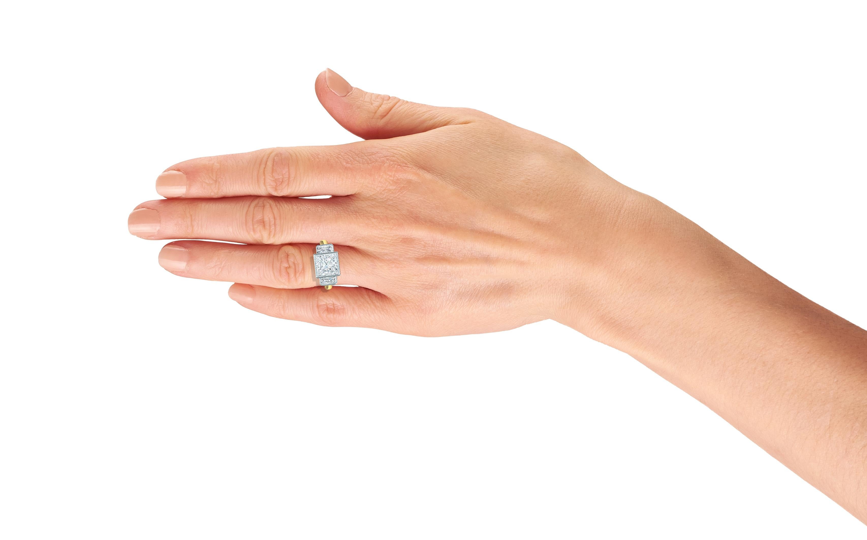 4.2 carat diamond ring