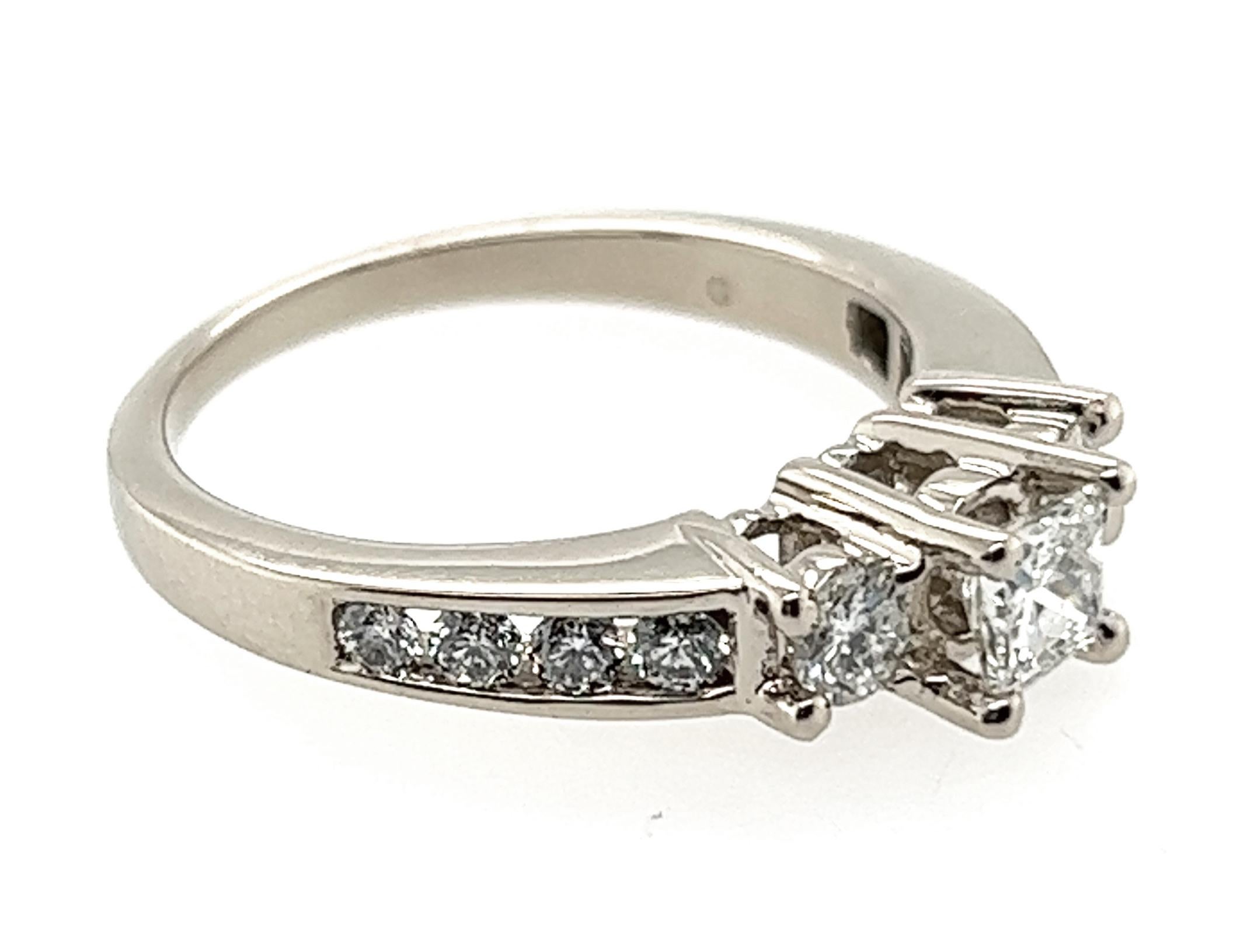 pictures of princess cut diamond rings