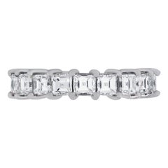 Princess Cut Diamond Eternity Band