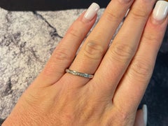 Princess Cut Diamond Ring Solid 14k White Gold