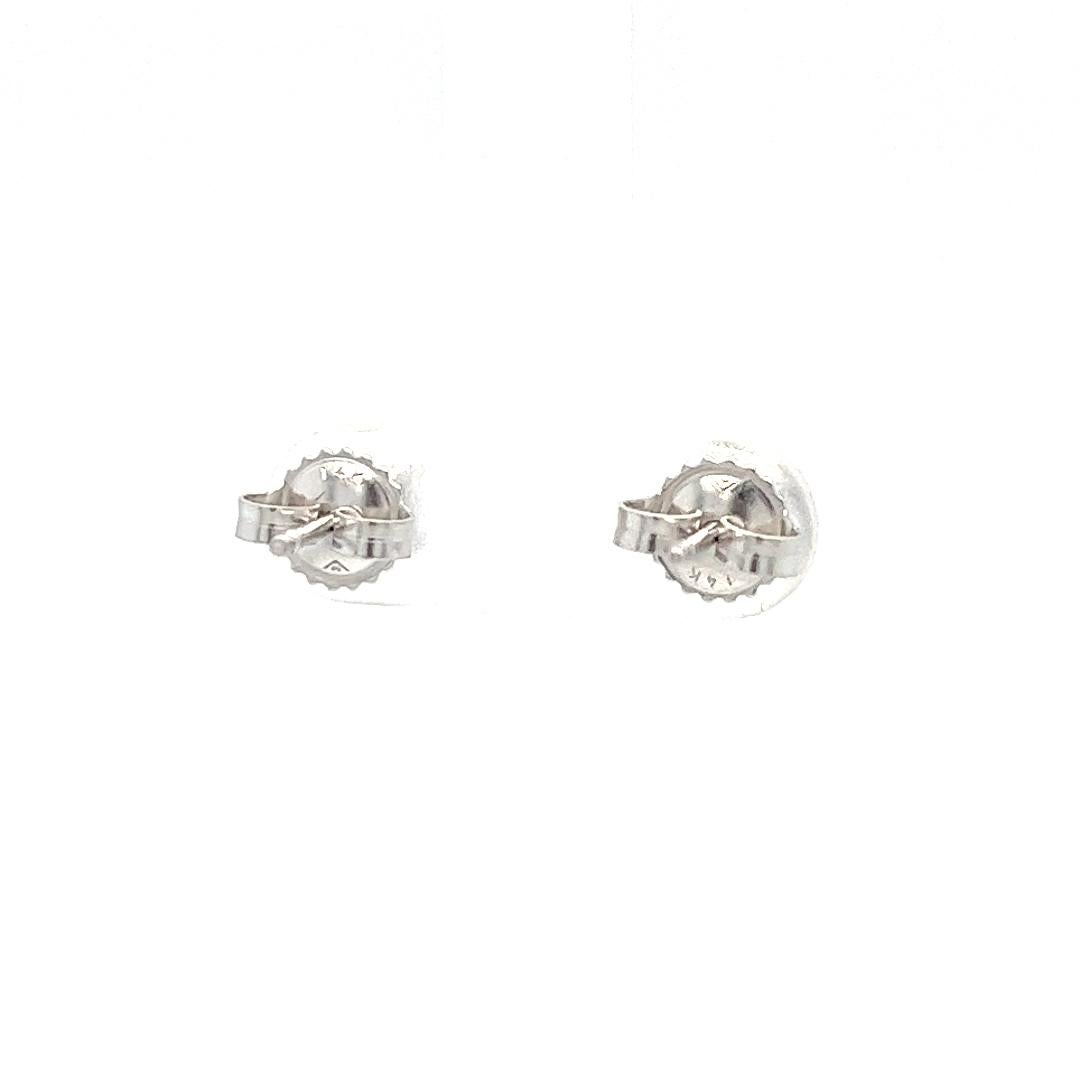 Diamant-Ohrstecker mit Prinzessinnenschliff im Zustand „Gut“ im Angebot in Coral Gables, FL