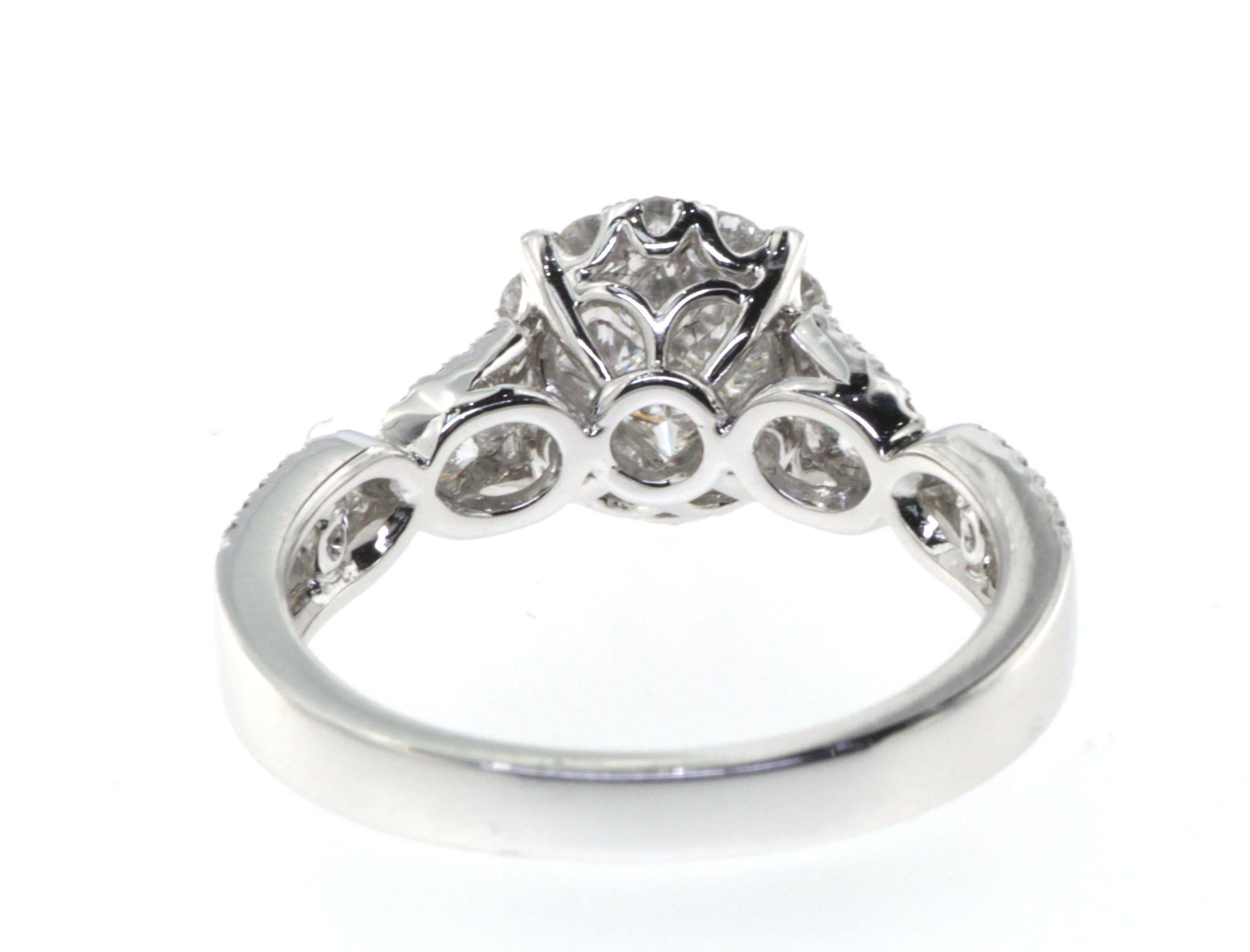 princess cut cluster ring