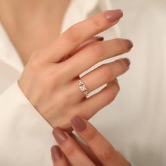 Princess Diamond 0.55ct Engagement Ring