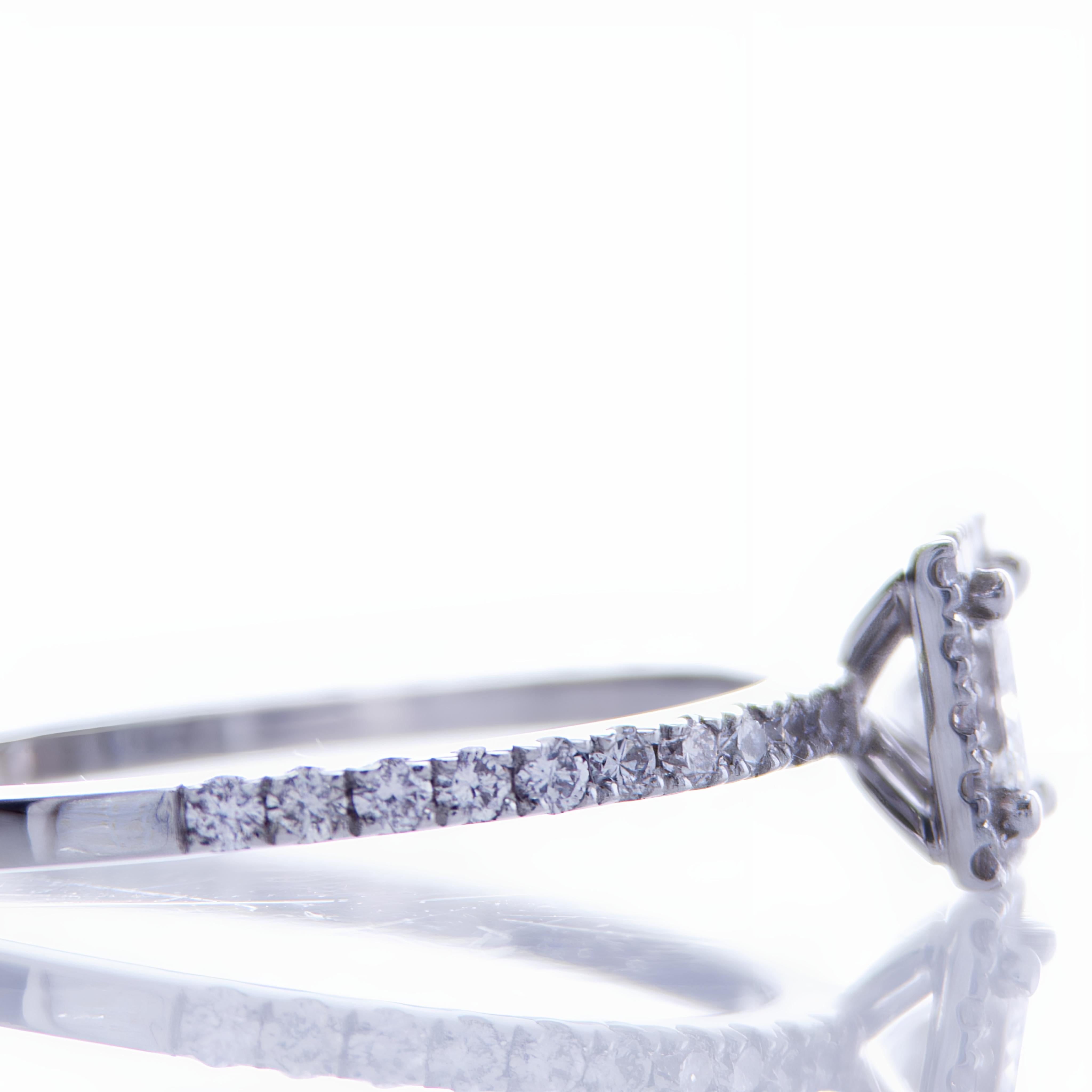 Princess Cut Princess Diamond engagement Ring For Sale