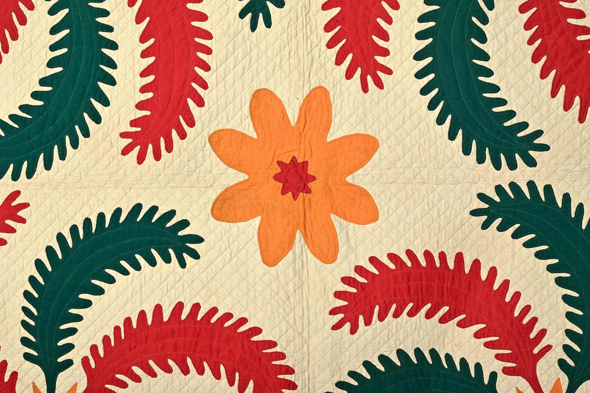 Prinzessin Feder Quilt (amerikanisch) im Angebot