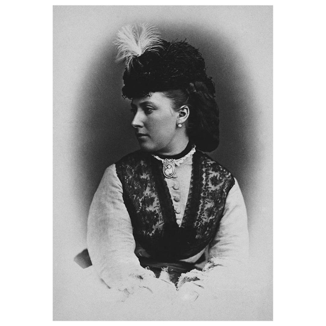 Prinzessin Helena authentisches Haarstrang, 19. Jahrhundert